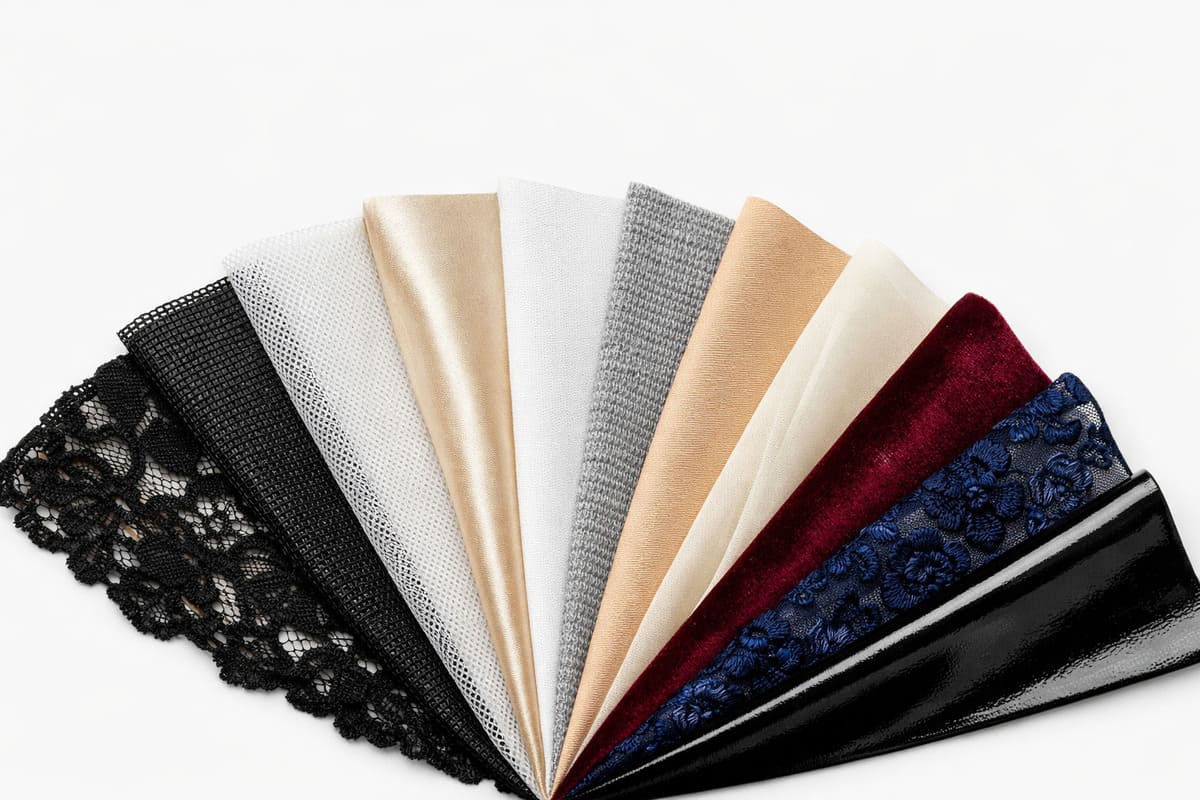 The Complete Lingerie Fabric Guide: 11 Fabrics Ranked by Key Properties