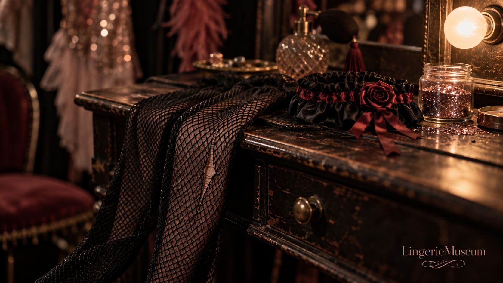 Fishnet Stockings History: Music Hall, Punk, Halloween