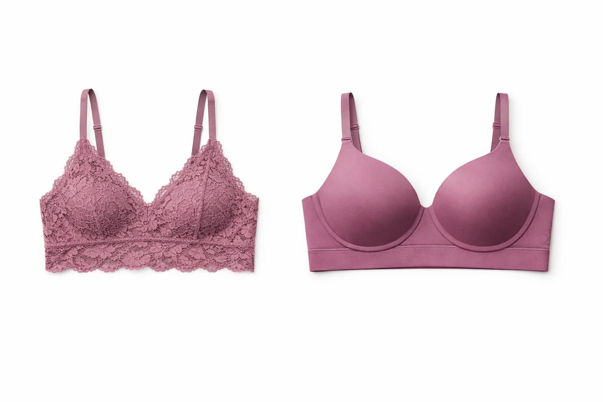 Bralette vs Wireless Bra: Both Wire-Free, Different Levels of Structure