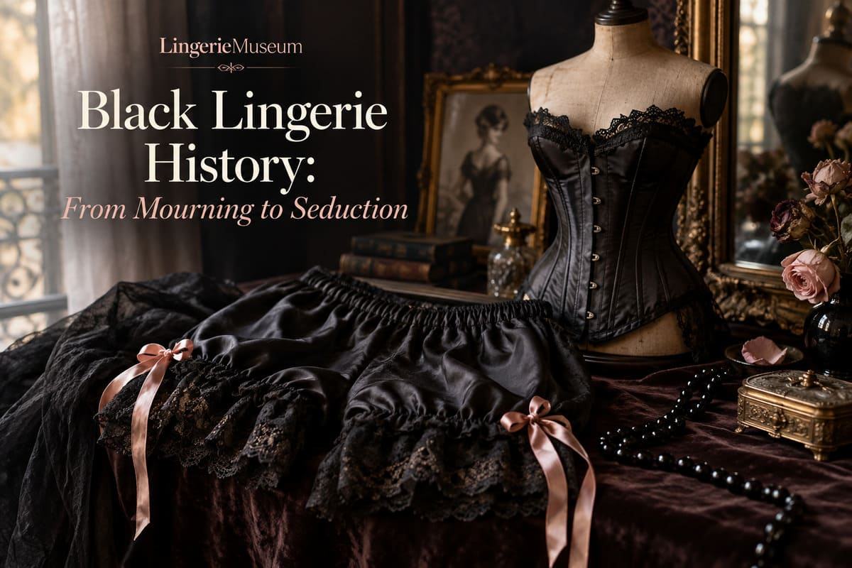 Black Lingerie History: From Mourning to Seduction
