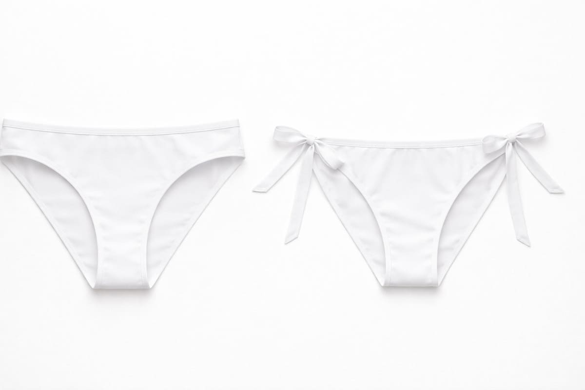 Side-Tie vs Bikini Brief: Tied Together or Stitched Shut