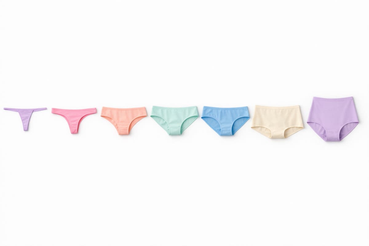 The Complete Panty Coverage Spectrum: From G-String to Control Brief