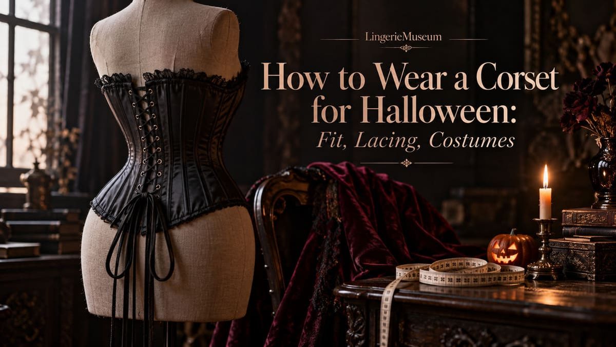 How to Wear a Corset for Halloween: Fit, Lacing, Costumes